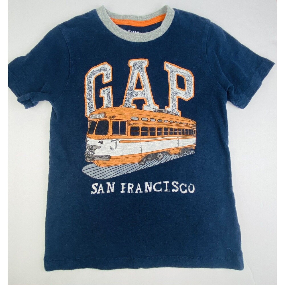Baby Gap Playtime Toddler Boy Short Sleeve T-Shirt Size 4 Year San Francisco